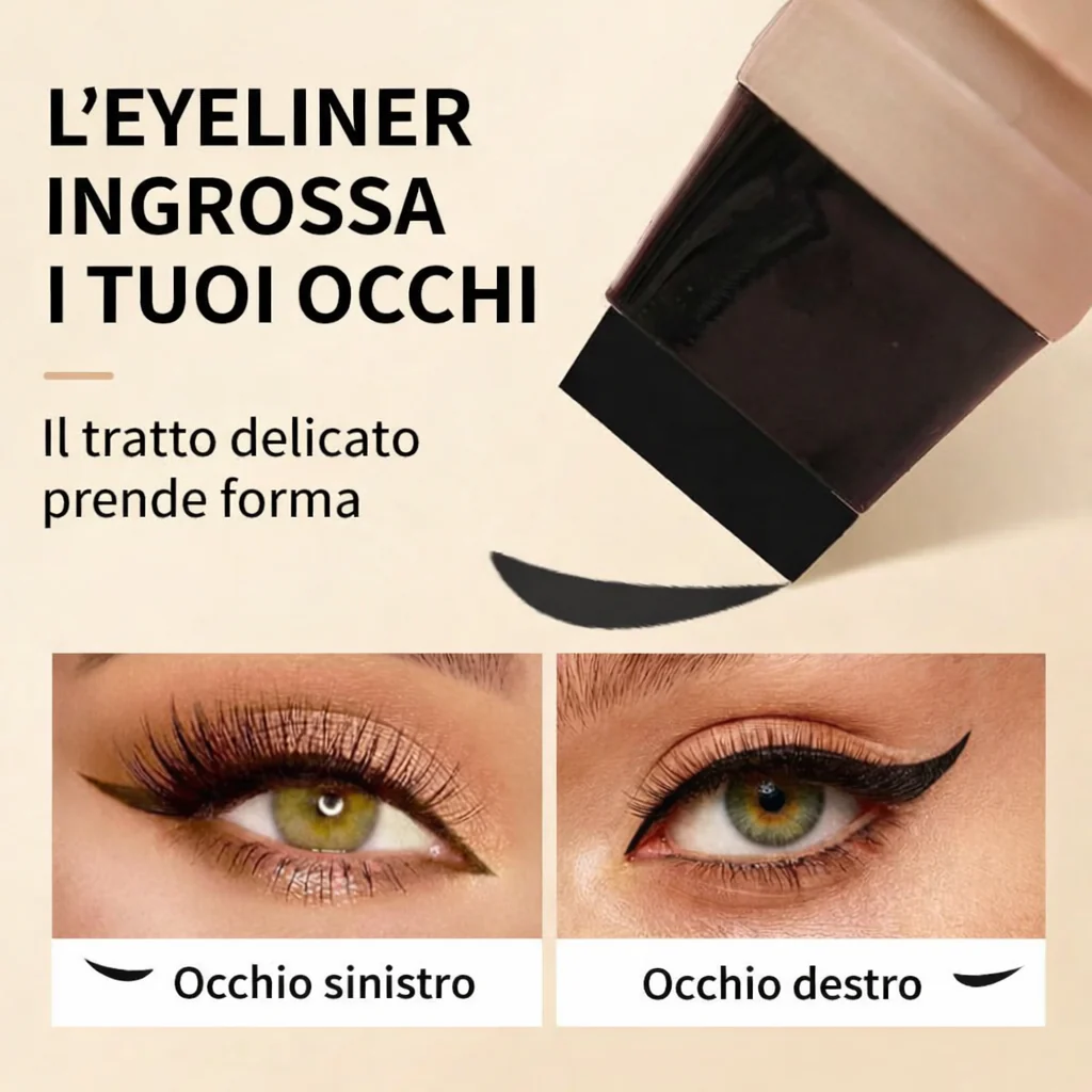 GLAMLASH - Eyeliner rotante a doppia punta